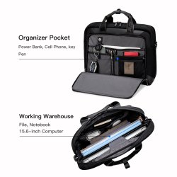 Computertaske - 14,2" Sort - Arctic Hunter, model GW0004