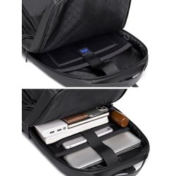 Rygsk - Vandtt - 14,1" Sort - Arctic Hunter, B00532