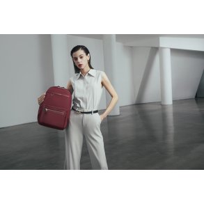 Rygsk til kvinder; model Chantria CB00649 wine