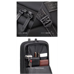 Rygsk - Vandtt - 14,1" Sort - Arctic Hunter, model B00529