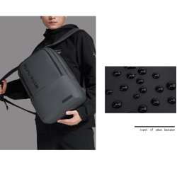 Rygsk - Vandtt - 14,1" Sort - Arctic Hunter, model B00529