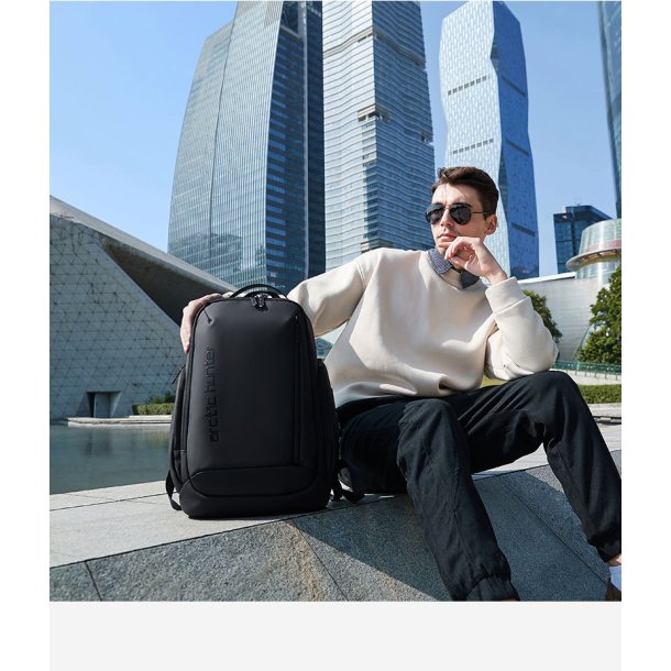 Rygs�k - 15,6" Sort - Arctic Hunter, B00554