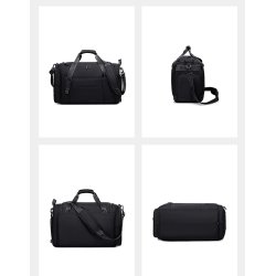 Rejsetaske - Sort - Arctic Hunter, model LX00521