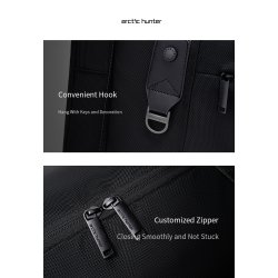 Rejsetaske - Sort - Arctic Hunter, model LX00521