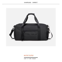 Sportstaske - Sort - Arctic Hunter, model LX 537