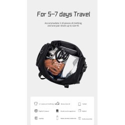 Rejsetaske - Sort - Arctic Hunter, model LX00521