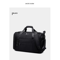 Rejsetaske - Sort - Arctic Hunter, model LX00521