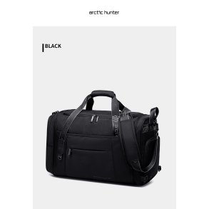 Rejsetaske - Sort - Arctic Hunter, model LX00521