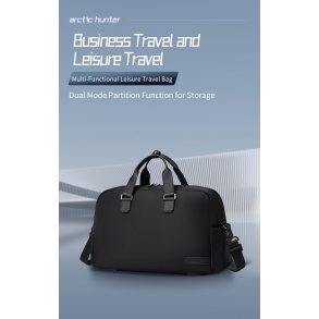 LXB00842 Black dufflebag