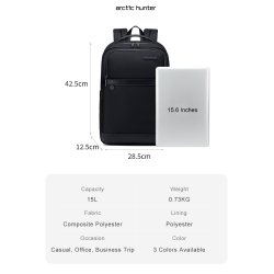 B00670 computer business rygsk black