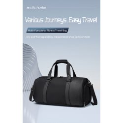 LXB00842 Black dufflebag