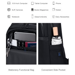 B00670 computer business rygsk black