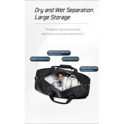 LXB00834 Black dufflebag