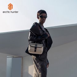 KB00828 Khaki skuldertaske